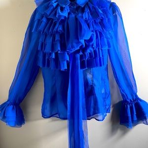 AKIRA Ruffled Blouse